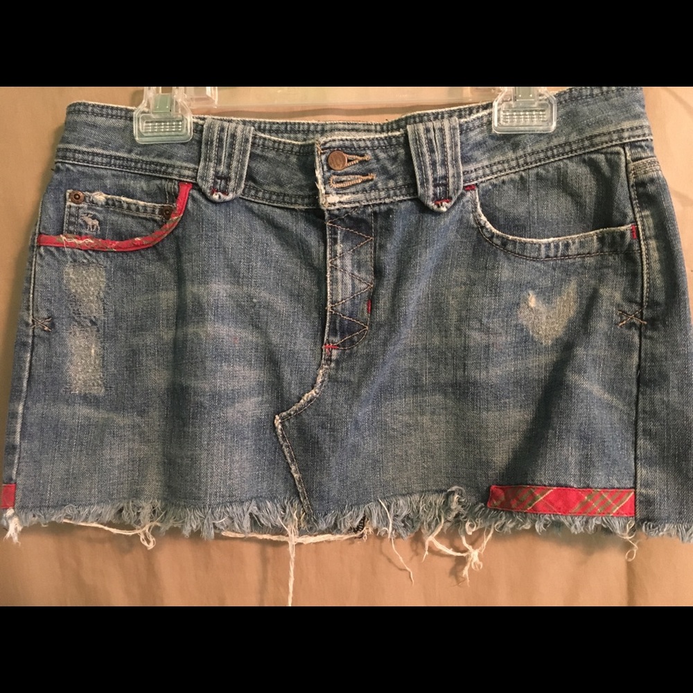 Abercrombie & Fitch Christmas Edition Mini Skirt